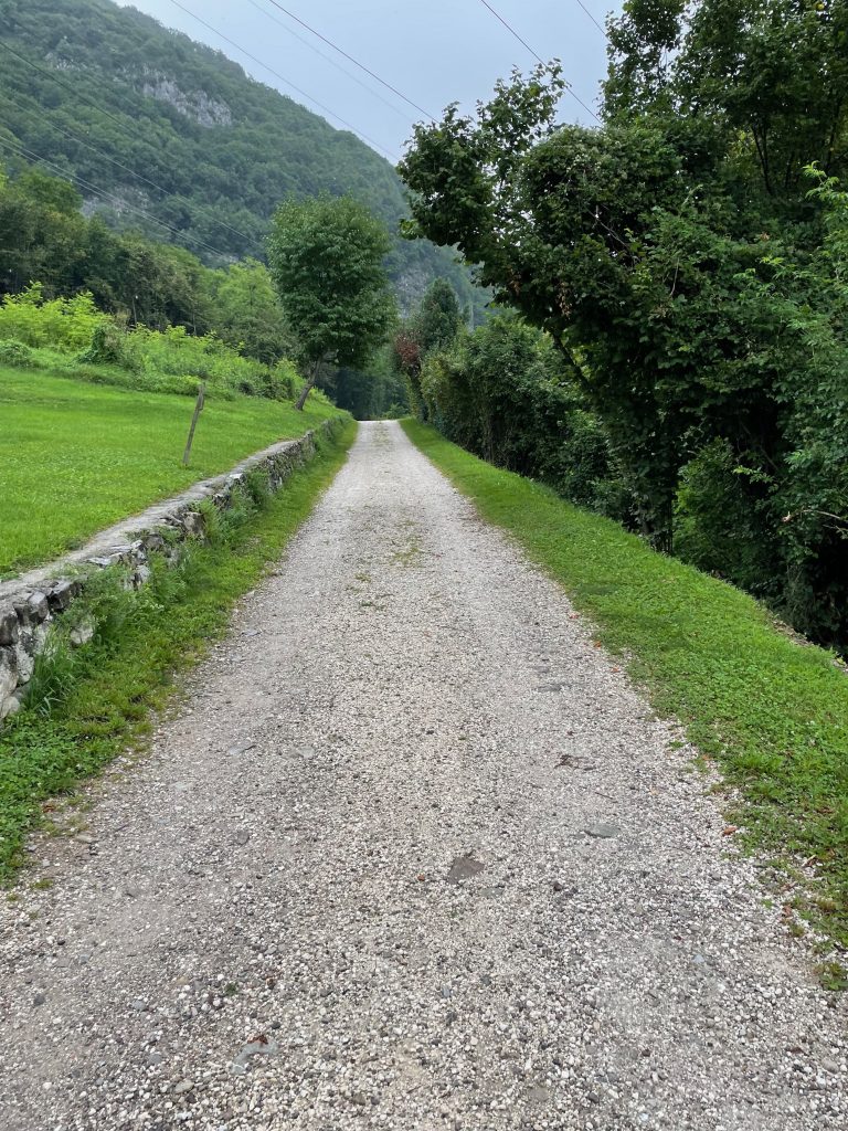 Gravel in den Dolomiten