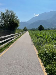 Radwege hinter Caldonazzo